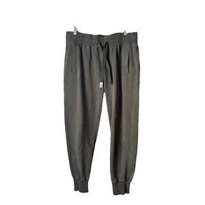 VTG Gramicci Pants Mens L Cotton Dark Grey Stretch Waist Climber Hiking USA